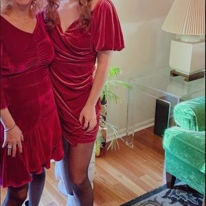 Glamorous Velvet Mini Dress